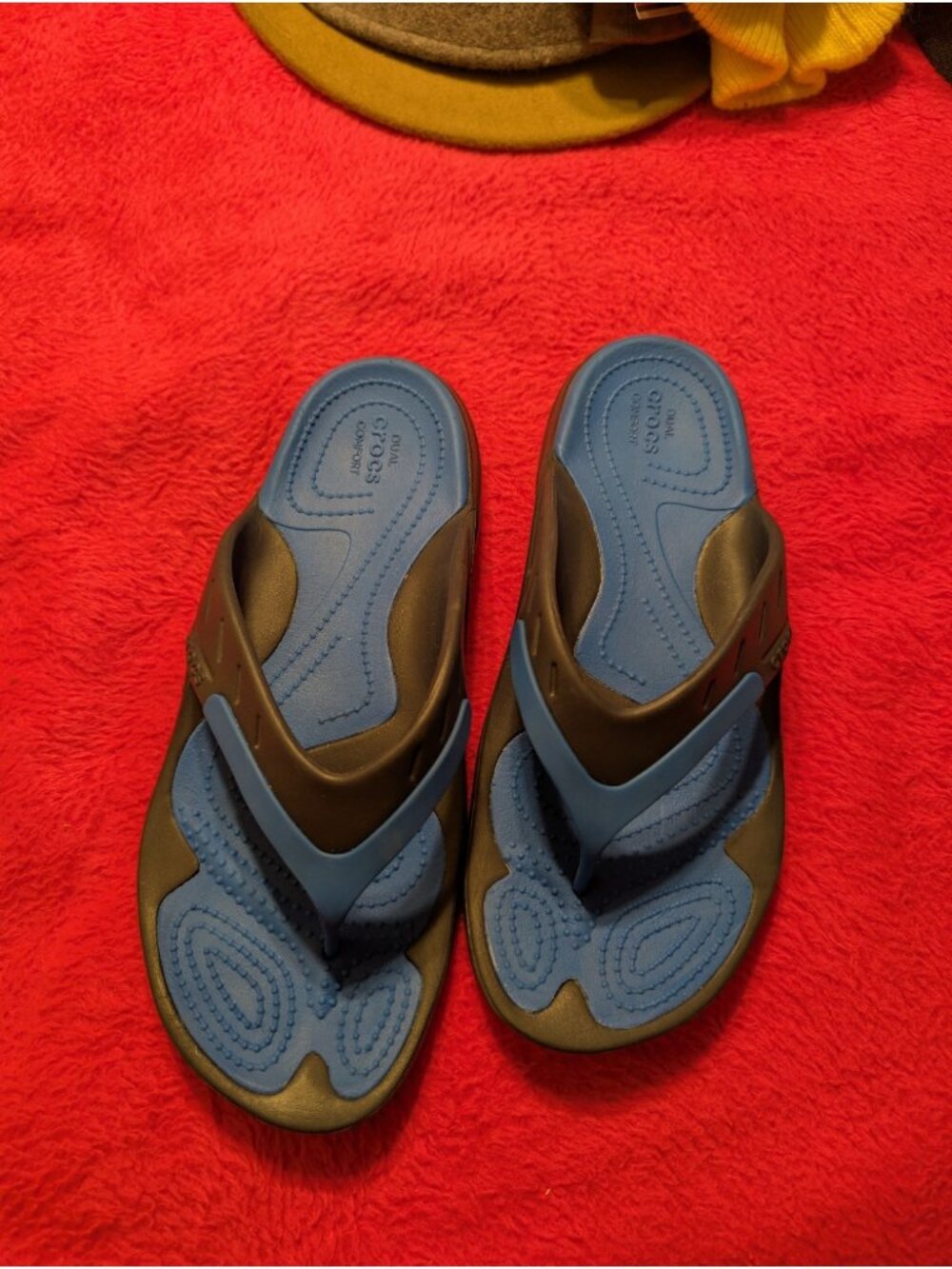Crocs Modi Sport Flip Flops Mens 8 Womens 10 Blue Sandals 202636 Thong